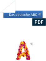 Das deutsche ABC