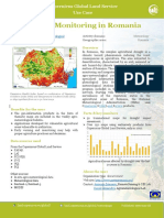 Drought Monitoring in Romania: User's Reference: Activity Domain: Geographic Area