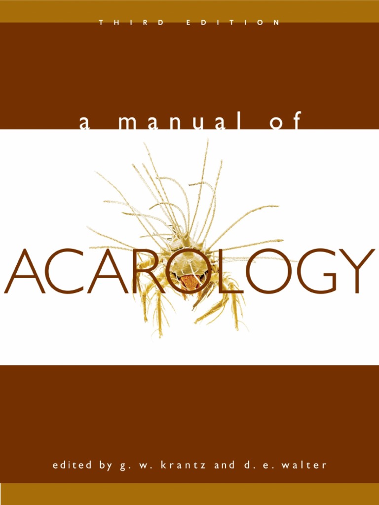 Manual of Acarology | PDF | Biology | Organisms