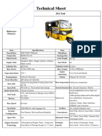 Technical Sheet: Product Name J3A Taxi