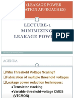 Minimizing Leakage Power-I