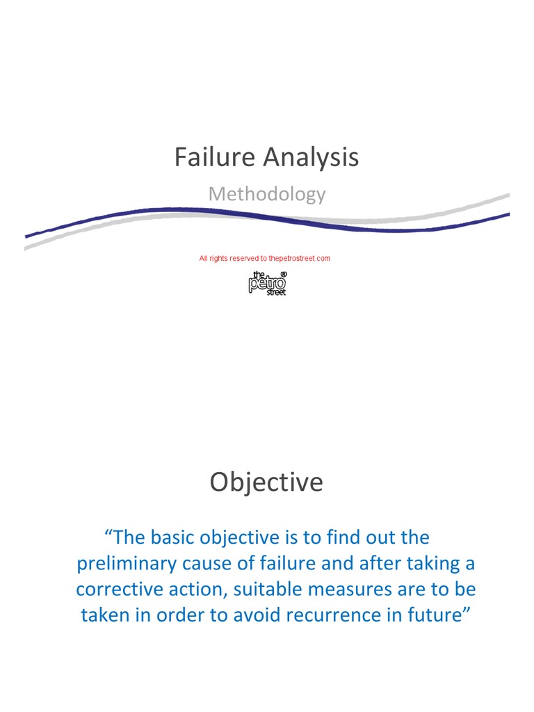 Failure Analysis Methodology Thepetrostreet | PDF | Fracture ...