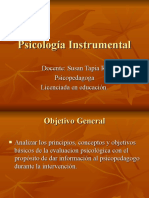 Psicología Instrumental