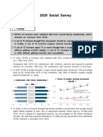 2020 Social Survey: Family