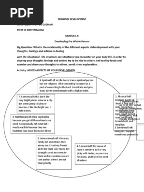 PERSONAL DEVELOPMENT 