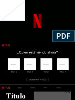 Presentacion Con Tematica de NETFLIX