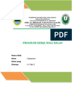 PROGRAM KERJA WALI  KELAS X RPL 2021-2022