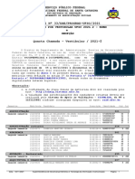 UFSC Quarta Chamada Vestibular 2021.2 - ENEM e Reopção