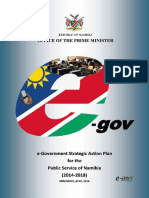 E-Gov Strategic Plan For The Public Service 2014 To 2018