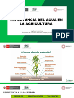 Importancia de La Calidad de Agua en La Agricultura