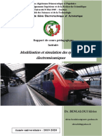 Modèlisation Et Simulation Des Systèmes Électromécaniques