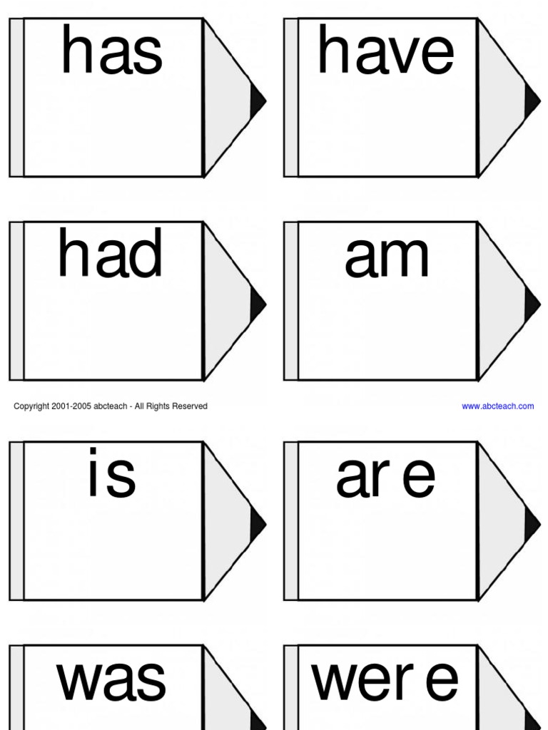 Has Have Had Am | PDF