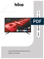 Philco Ph39u21dsgw Led TV SM