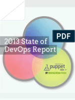 2013 State of Devops Report: Presented by