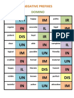 Game Domino Negative Prefixes Ofadjectives Boardgames 134225