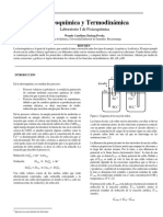 Electroquimica y Termodinamica