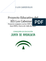 Proyecto Educativo Del IES Los Cabezuelo13