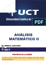 Análisis Matemático II - Sesión 3