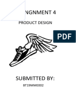 Assingnment 4: Product Design