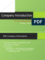 SMS Company Profile 2018 - general