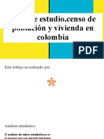 Caso de Estudio, Censo de Población y Vivienda en Colombia - Sucre