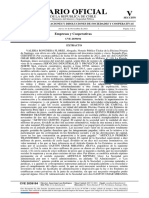 Modificación estatutos sociedad SERVICIOS INDUSTRIALES Y PROYECTOS DE INGENIERÍA PLAN NORTE