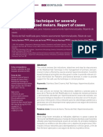 Modified Hall Technique For Severely Hypomineralized Molars. Report of Cases