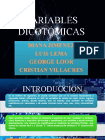 Variables Dicotomicas