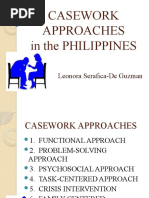 Casework Approaches in The Philippines: Leonora Serafica-De Guzman