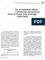 Cartas entre Greslebin y estudiosos sobre el Cuzco