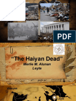 Lesson 3 Haiyan Dead
