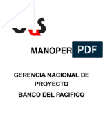 Organico Funcional para La Operación Banco Del Pacifico