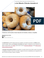 Las Recetas Dulces de Alberto Chicote Durante El Confinamiento - El Comercio