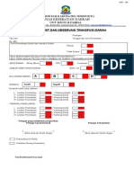 Check List Dan Observasi Transfusi Darah