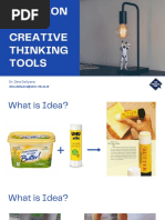 Ideation and Creative Thinking Tools - DR - Dina Dellyana