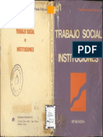 De Paula Faleiros Trabajo Social e Instituciones - Comp