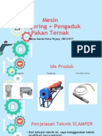 MESIN PENGADUK PAKAN TERNAK