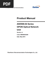 AN5506 04 Series GPON Remote Terminal Product Manual (Version A) Op