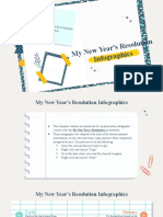 My New Year's Resolution Infographics by Slidesgo