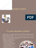 Oboseala Scolara Proiect 