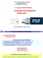 Absorción Molecular