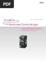 N-L20 Rockwell Controllogix: Connection Guide: Ethernet/Ip Communication