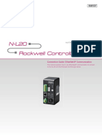 N-L20 Rockwell Controllogix: Connection Guide: Ethernet/Ip Communication