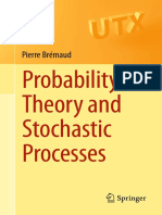 (Universitext) Pierre Brémaud - Probability Theory and Stochastic Processes (2020, Springer)