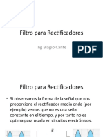 Clase 3 Filtro para Rectificadores