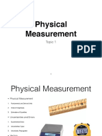 Chapter 1 Physical Measurement