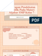 TK 4 - Materi - Kelompok 5B - Model Pembelajaran Scientific