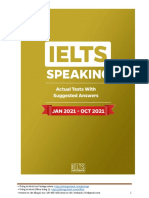 IELTS Speaking Recent Actual Tests With Suggested Answers by Ngoc Bach