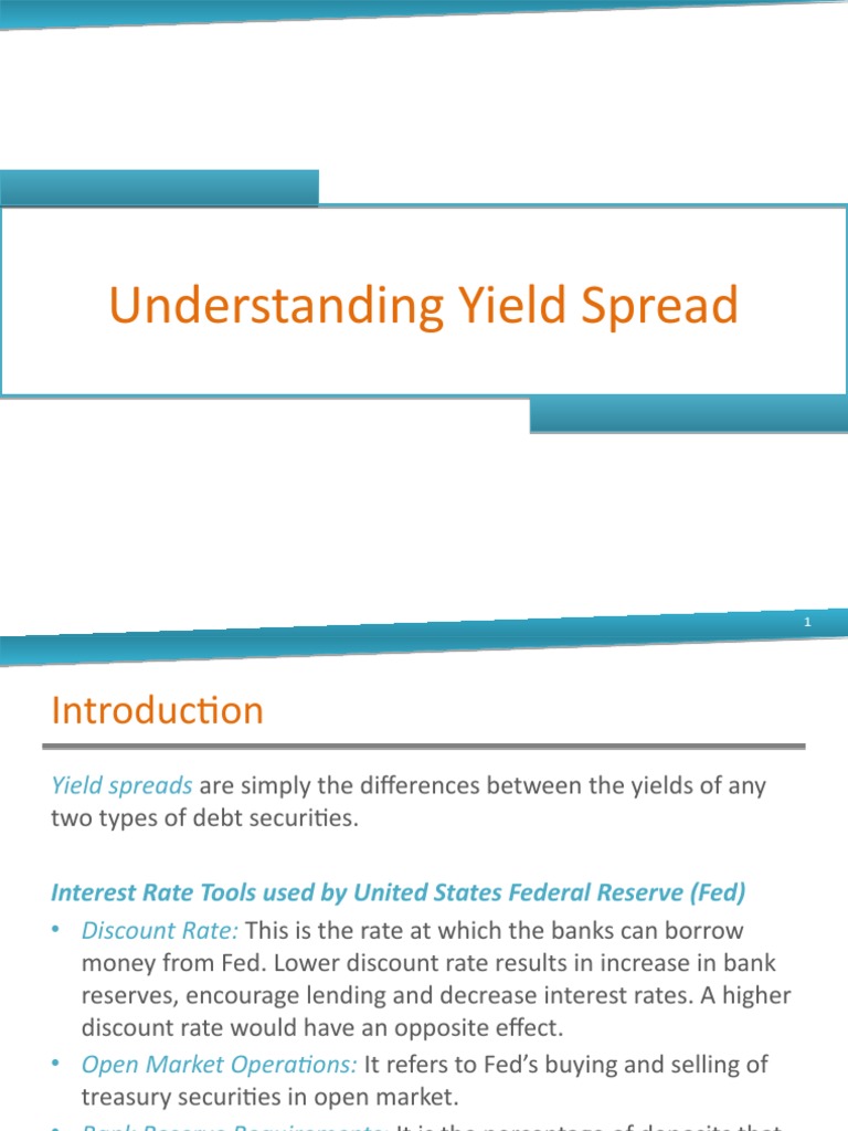 Understanding Yield Spread PDF Yield Curve Bonds (Finance)