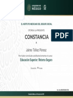 Constancia Retorno Seguro